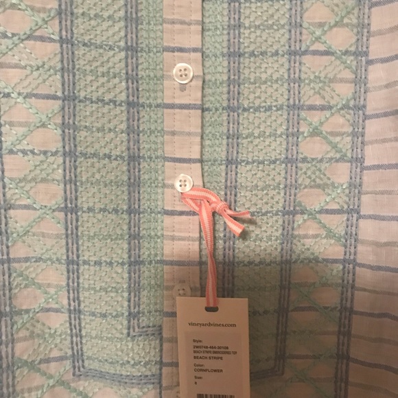 Vineyard Vines- Beach stripe popover - NWT - Picture 5 of 7